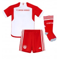 Fotballdrakt Barn Bayern Munich Hjemmedraktsett 2023-24 Kortermet (+ Korte bukser)